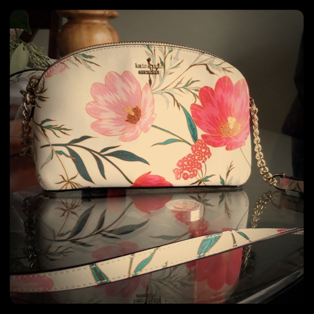 Kate Spade floral crossbody